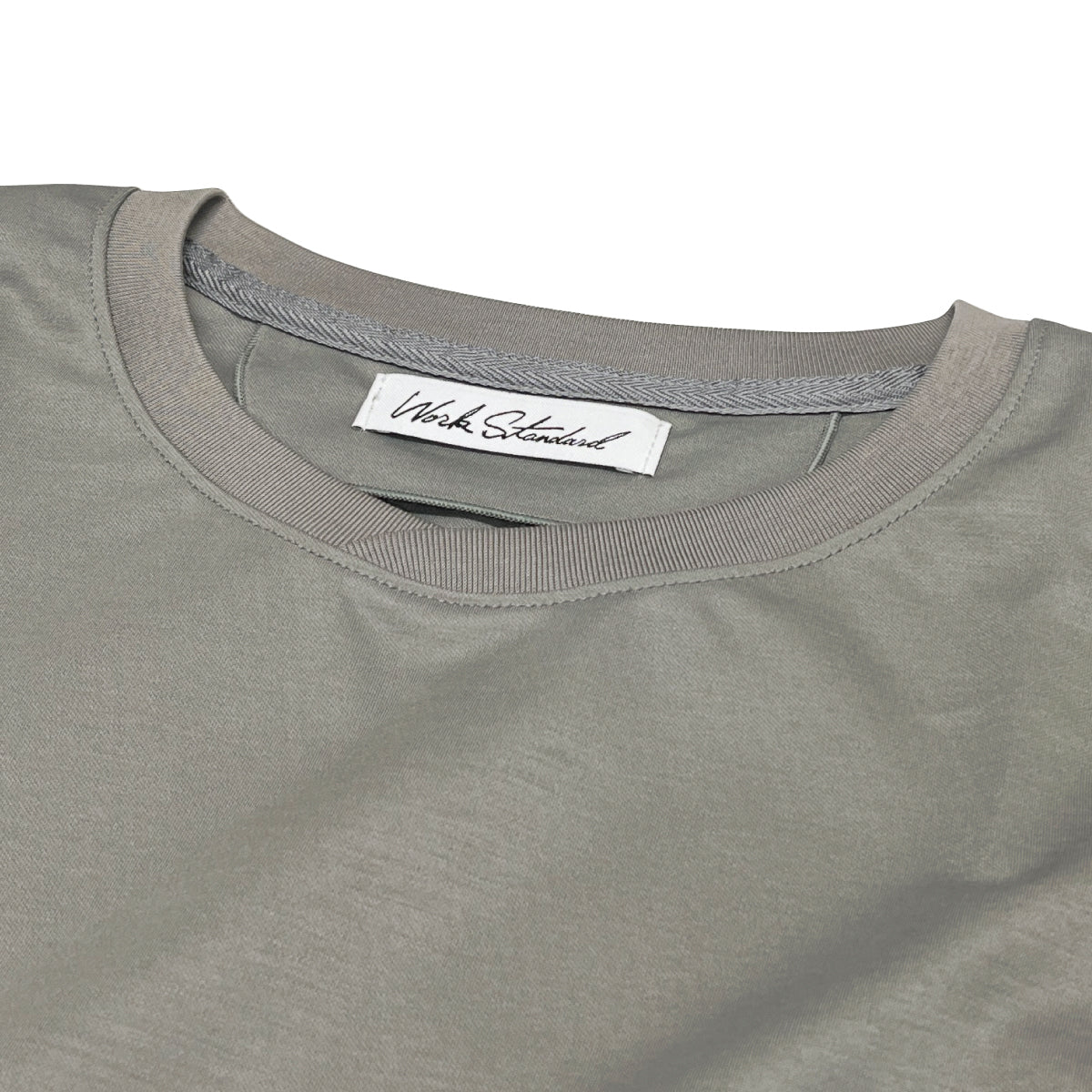 NEW DRESS T SHIRT L/S (長袖) CUFFS-AGREY