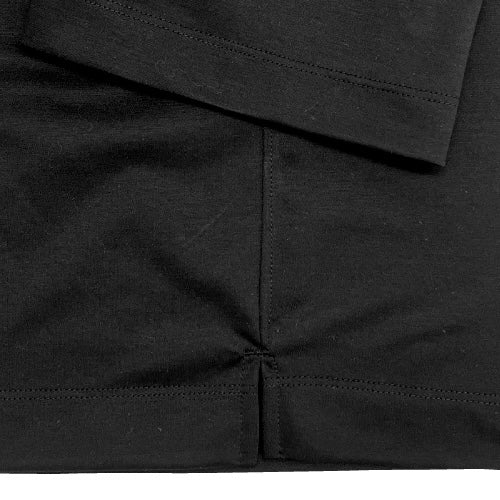NEW DRESS T SHIRT S/S (半袖) BLACK