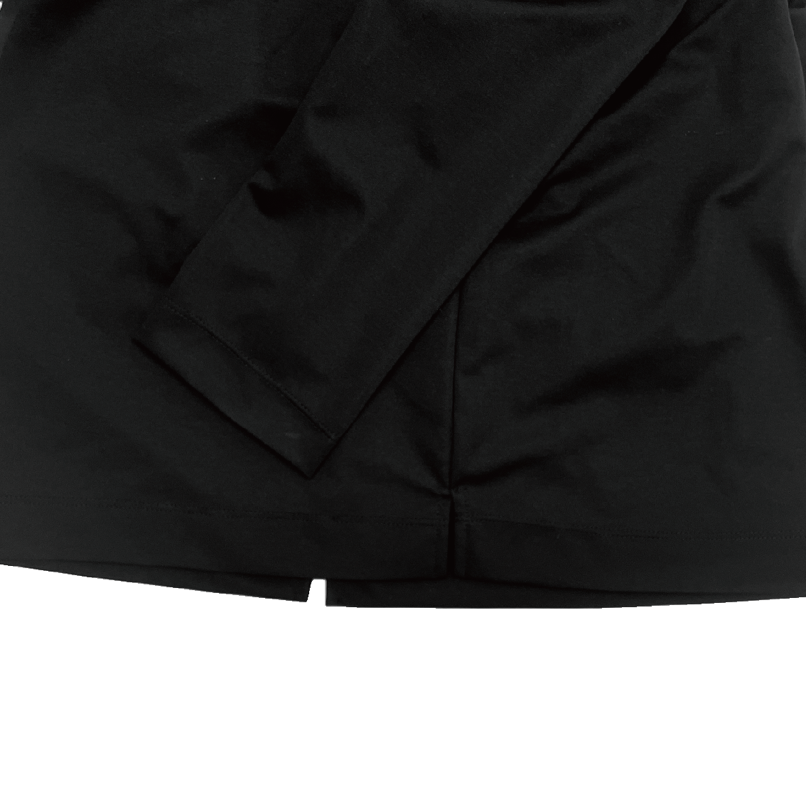 NEW DRESS T SHIRT L/S (長袖) CUFFS-BLACK