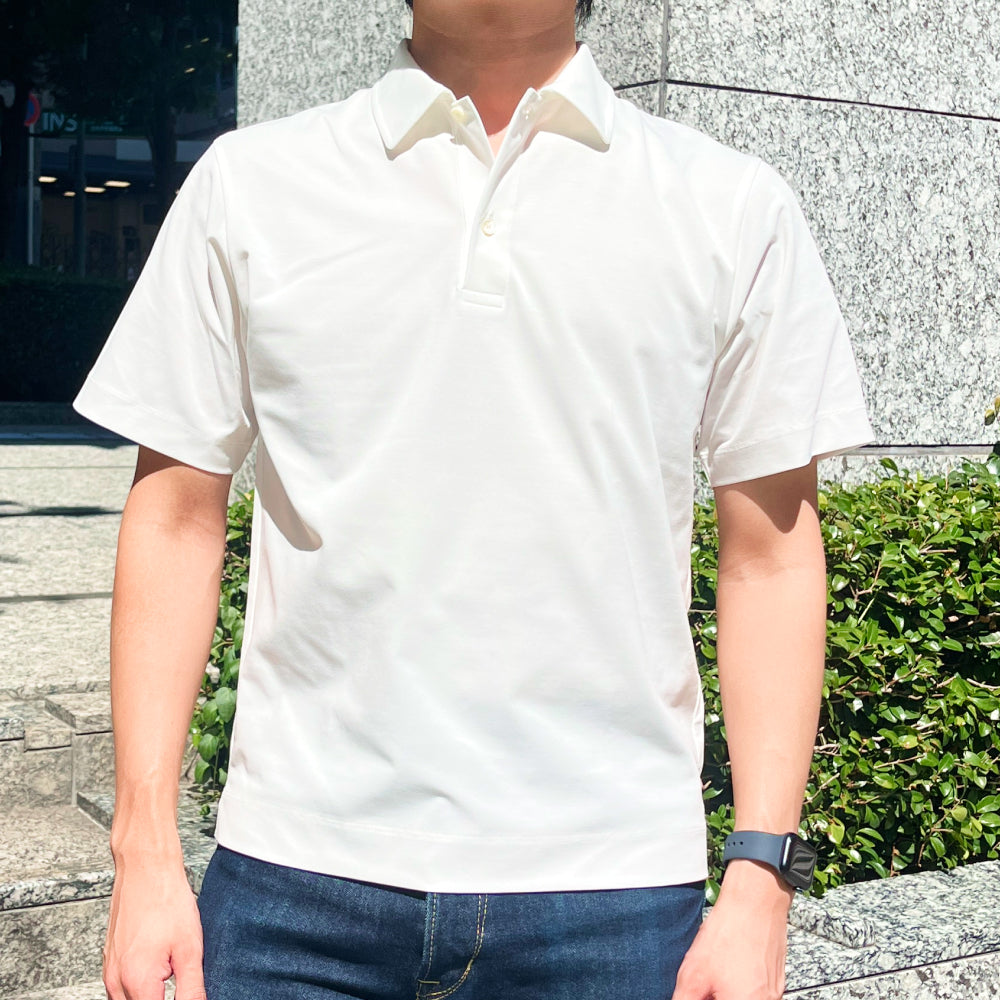 NEW DRESS POLO S/S (半袖) OW
