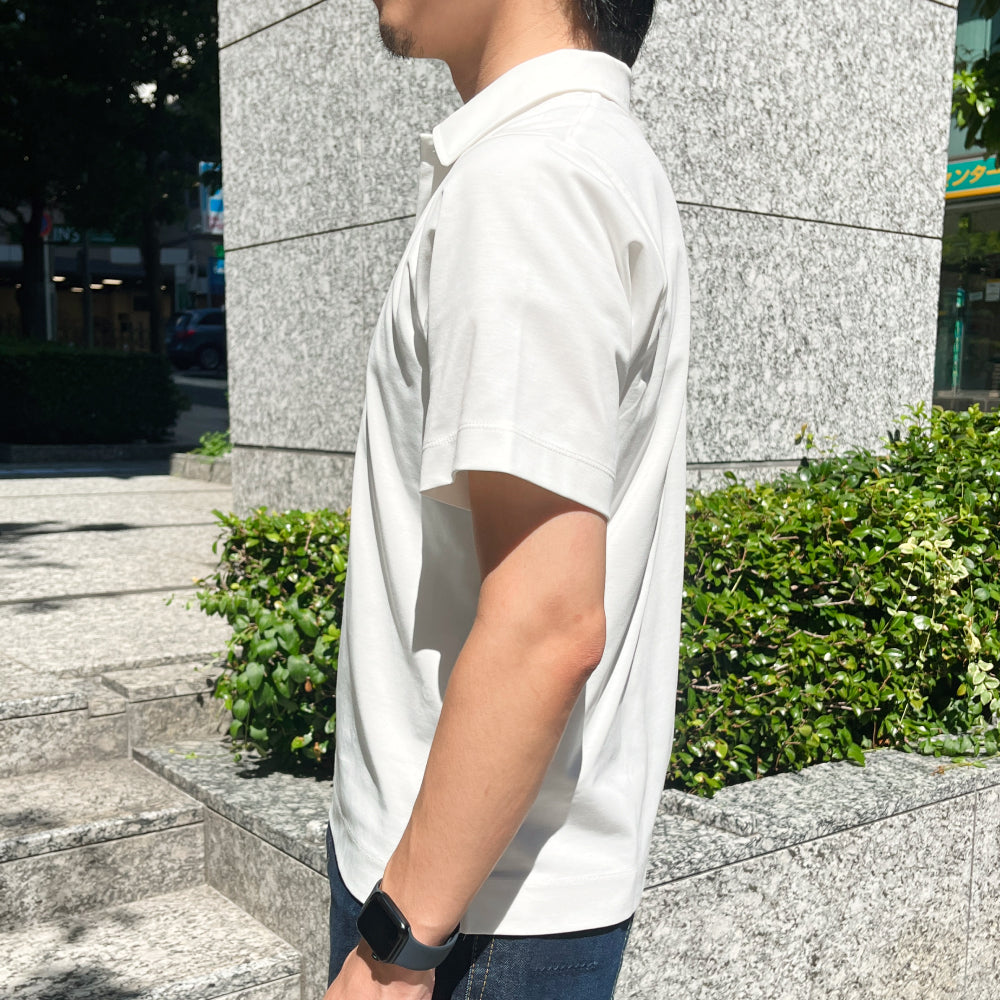 NEW DRESS POLO S/S (半袖) OW
