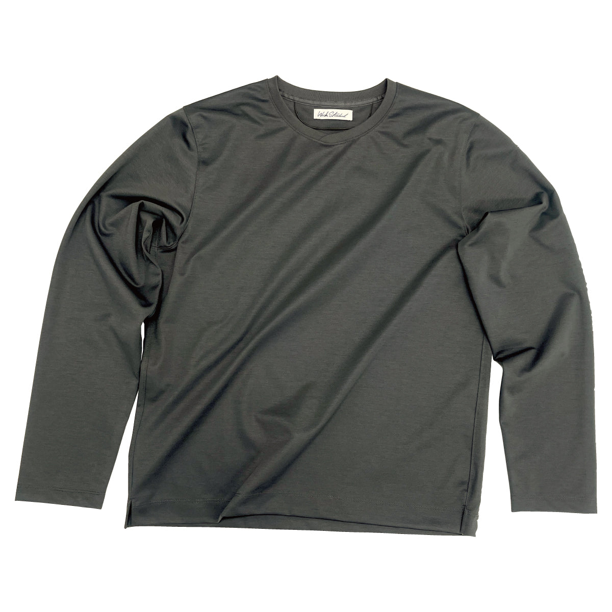 NEW DRESS T SHIRT L/S IGREY