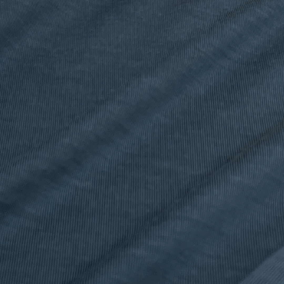 NEW DRESS T SHIRT L/S WOOL (長袖) - BLUE GREEN