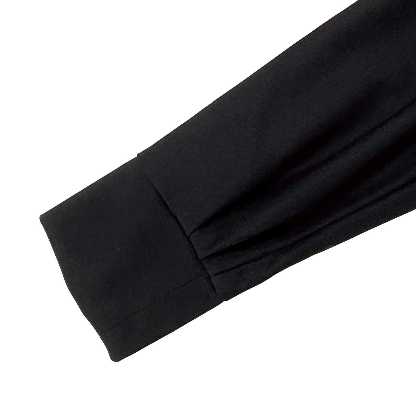 NEW DRESS T SHIRT L/S (長袖) CUFFS-BLACK