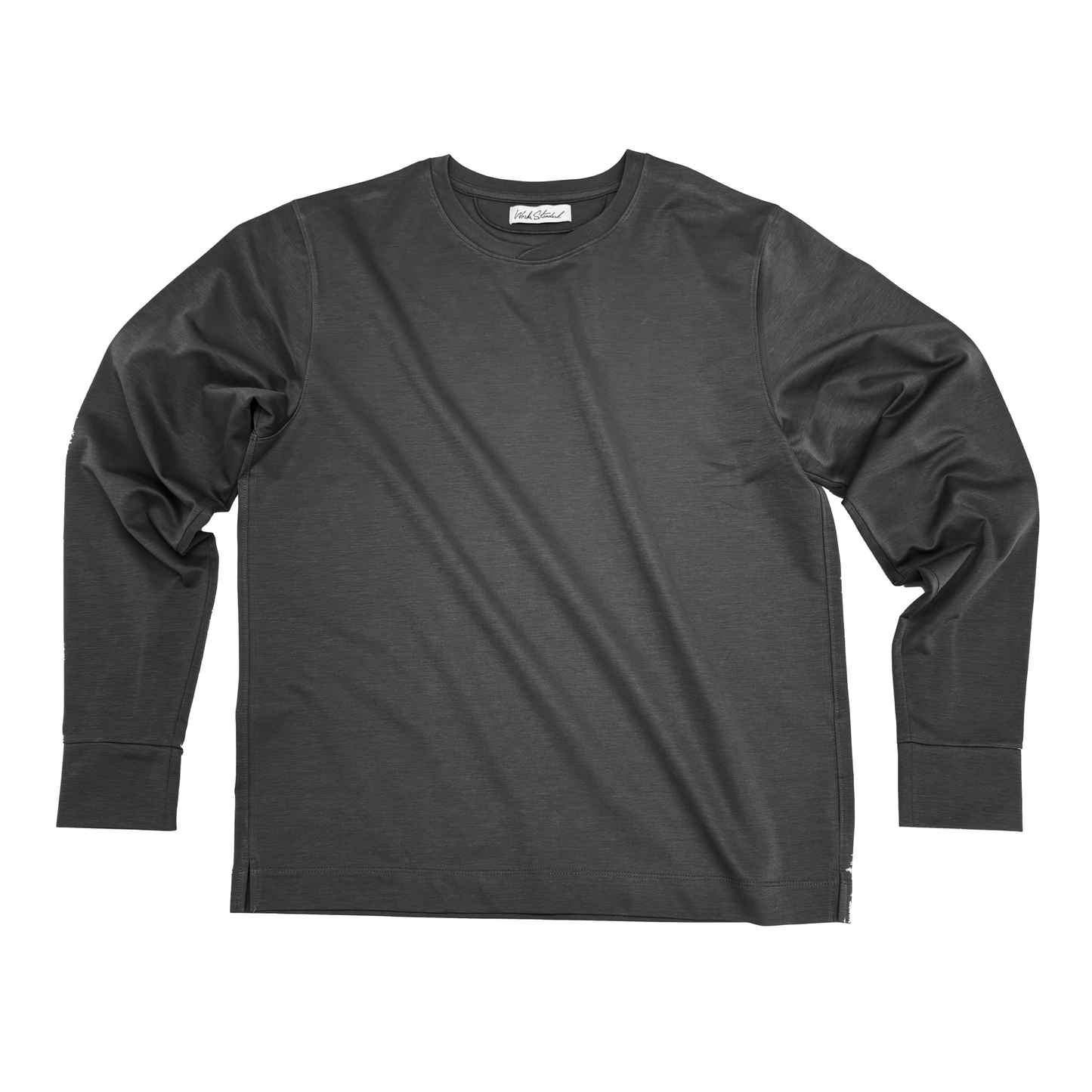 NEW DRESS T SHIRT L/S (長袖) CUFFS-IGREY