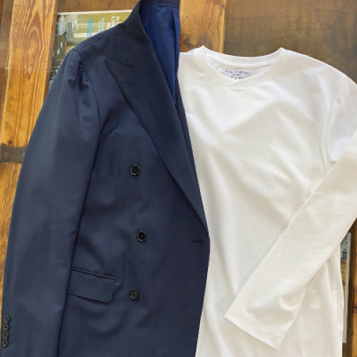 NEW DRESS T SHIRT L/S OWM