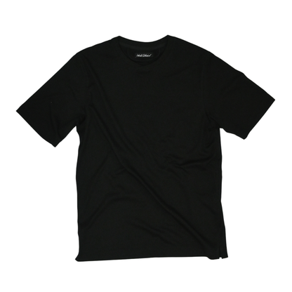 CASHMERIAN COTTON NEW DRESS T SHIRT S/S (半袖) BLACK