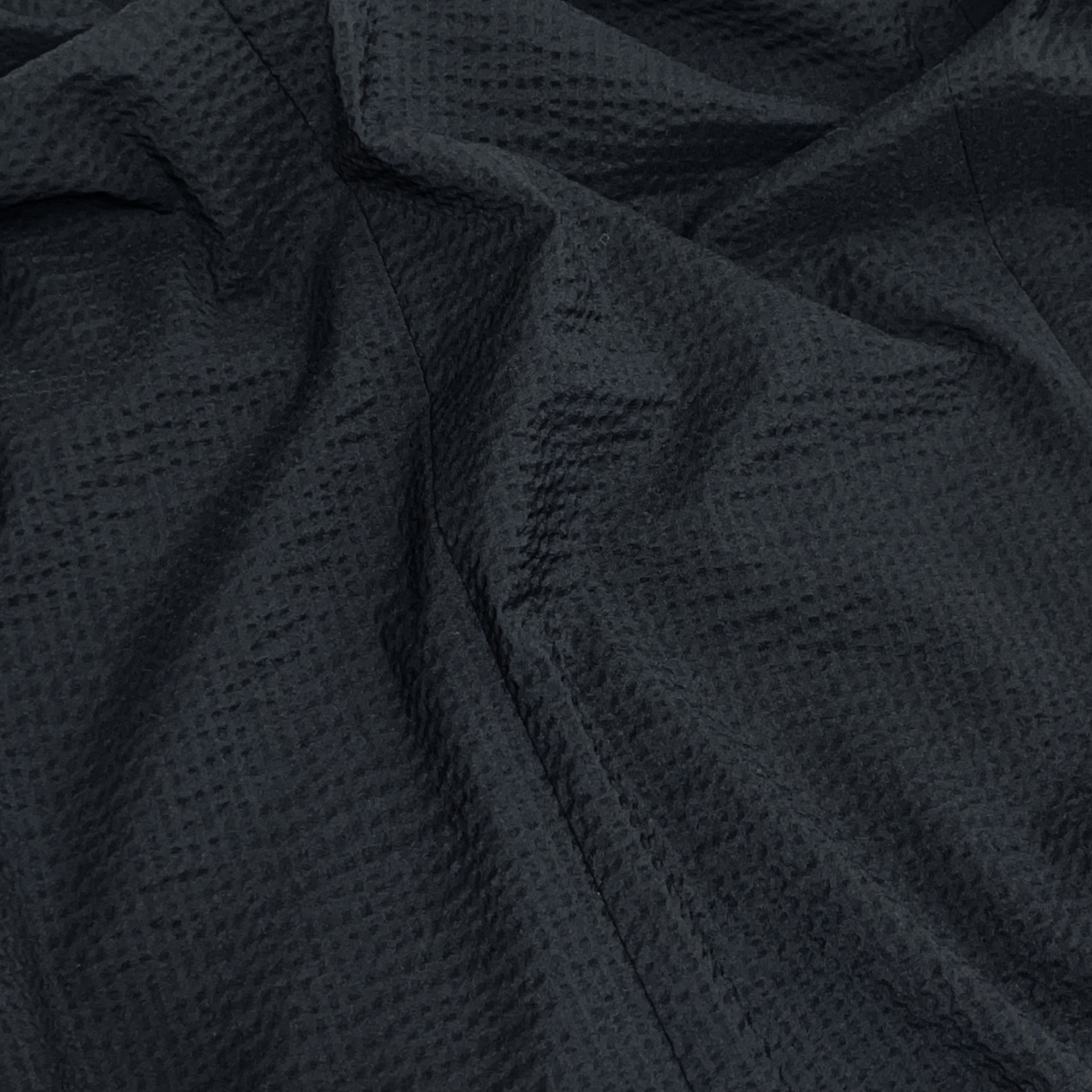 NEW BUSINESS SLACKS (SEERSUCKER WOOL / BLACK)