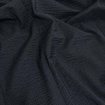 NEW BUSINESS SLACKS (SEERSUCKER WOOL / BLACK)
