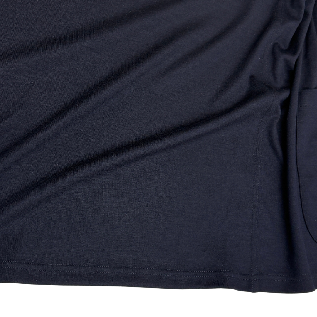CARDI JACKET (SUPER120's WOOL) - ROYAL NAVY