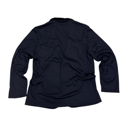 CARDI JACKET (SUPER120's WOOL) - ROYAL NAVY