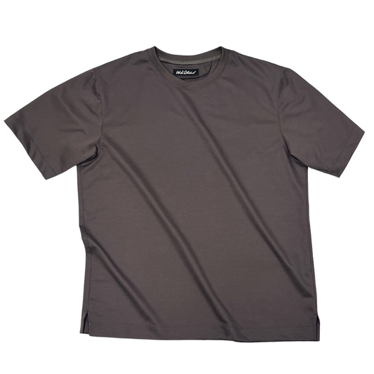 NEW DRESS T SHIRT S/S (半袖) BROWN