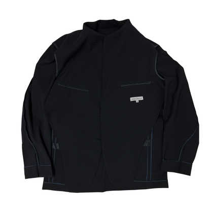 NEW BUSINESS JACKET (SEERSUCKER WOOL / BLACK)
