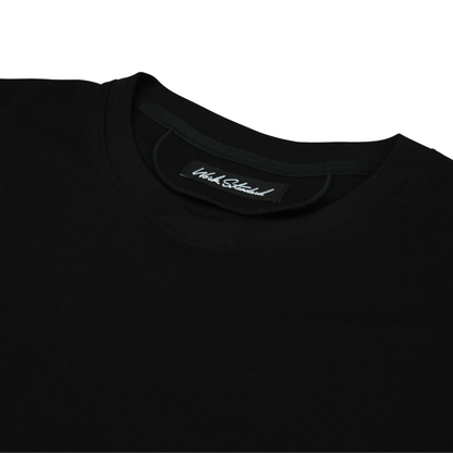 CASHMERIAN COTTON NEW DRESS T SHIRT S/S (半袖) BLACK