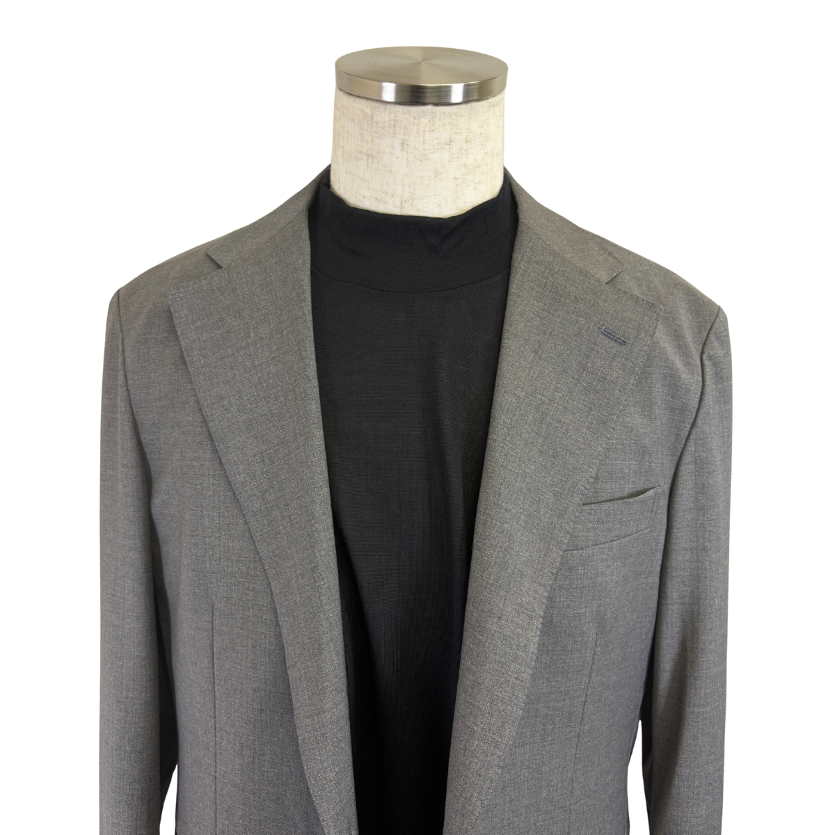 DRYWOOL MOCKNECK T S/S (半袖) BLACK