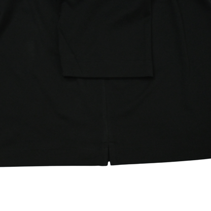 CASHMERIAN COTTON NEW DRESS T SHIRT S/S (半袖) BLACK