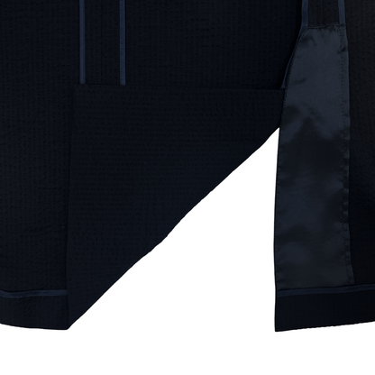 NEW BUSINESS JACKET (SEERSUCKER WOOL / BLACK)