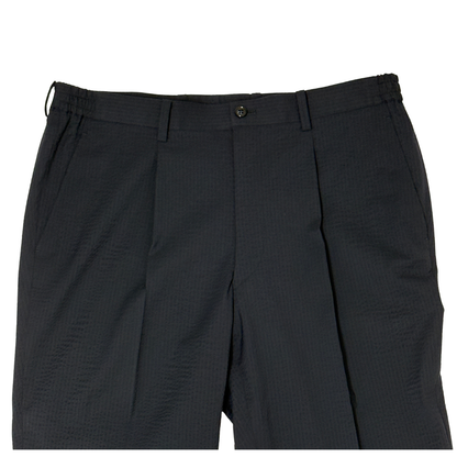 NEW BUSINESS SLACKS (SEERSUCKER WOOL / DNAVY)