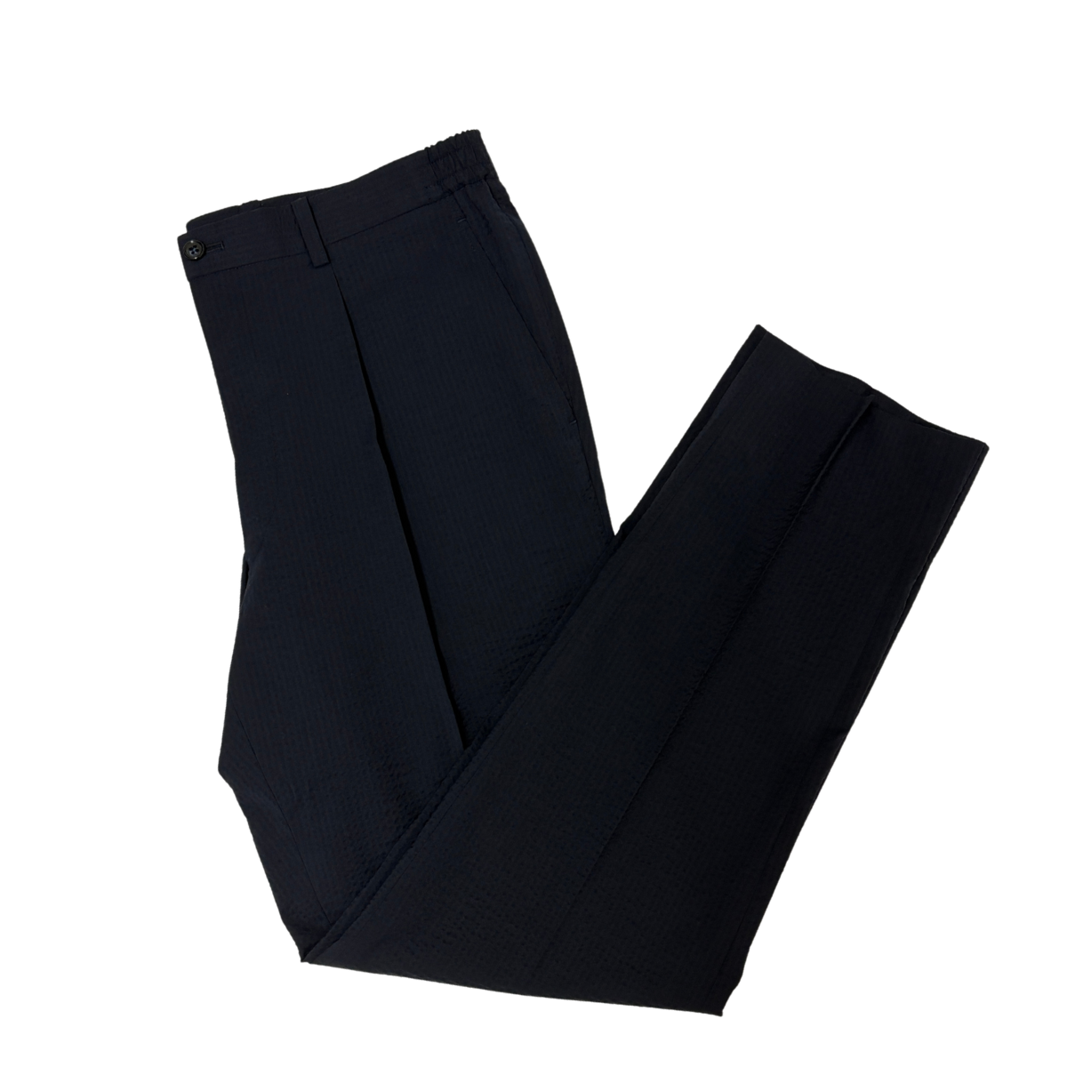 NEW BUSINESS SLACKS (SEERSUCKER WOOL / DNAVY)