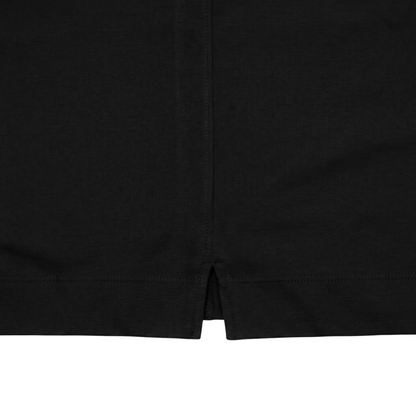CASHMERIAN COTTON HIGHNECK T S/S (半袖) BLACK