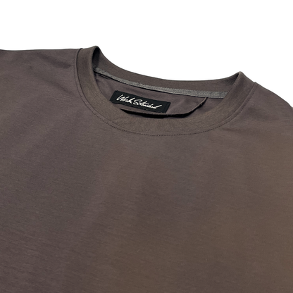 NEW DRESS T SHIRT S/S (半袖) BROWN