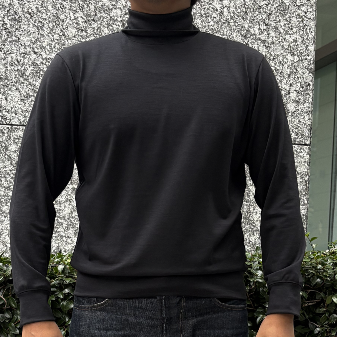 TURTLE NECK KNIT T