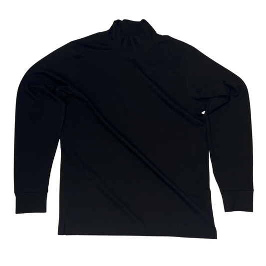 CASHMERIAN COTTON HIGHNECK T L/S (長袖) BLACK
