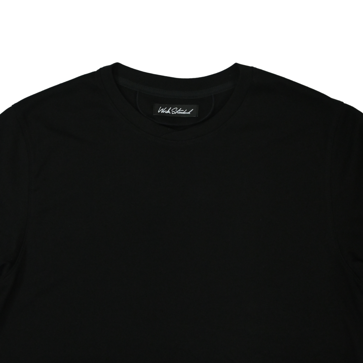 CASHMERIAN COTTON NEW DRESS T SHIRT S/S (半袖) BLACK