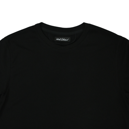 CASHMERIAN COTTON NEW DRESS T SHIRT S/S (半袖) BLACK