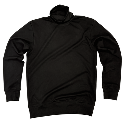 CASHMERIAN COTTON TURTLE BLACK
