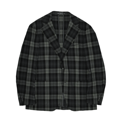 NEW BUSINESS JACKET (CREPE WOOL / CHECK)