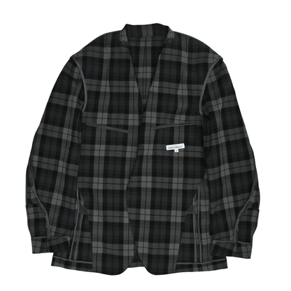 NEW BUSINESS JACKET (CREPE WOOL / CHECK)