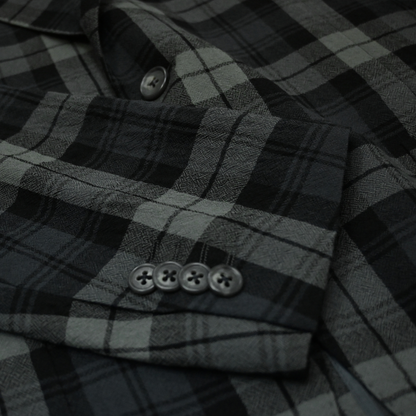 NEW BUSINESS JACKET (CREPE WOOL / CHECK)