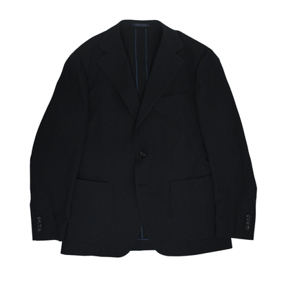 NEW BUSINESS JACKET (CREPE WOOL / DNAVY)