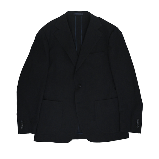 NEW BUSINESS JACKET (CREPE WOOL / DNAVY)