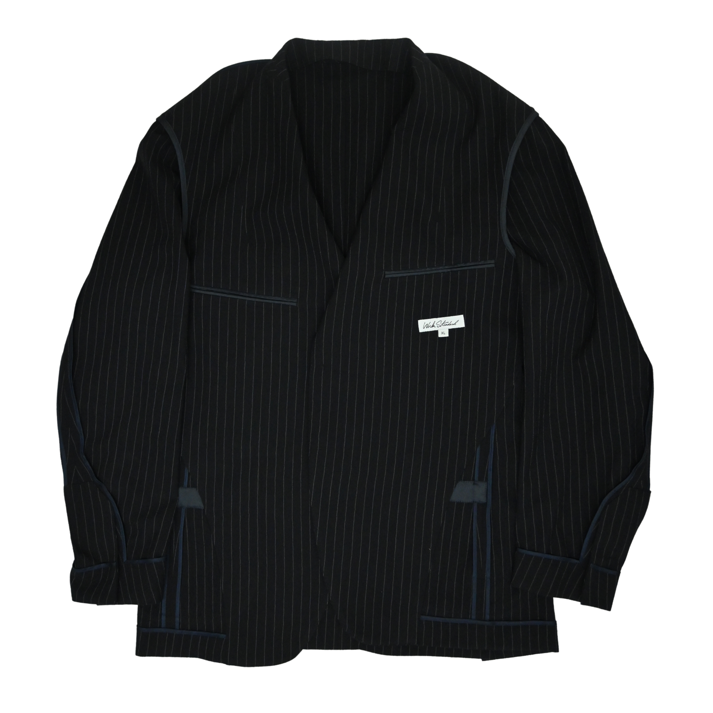 NEW BUSINESS JACKET (CREPE WOOL / STRIPE)