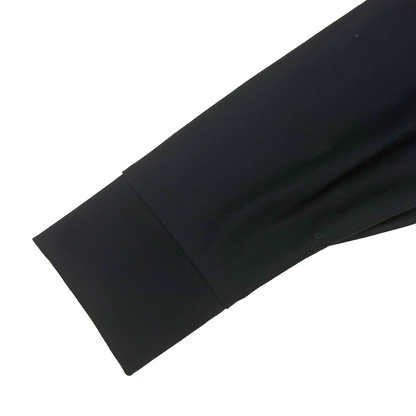 NEW DRESS T SHIRT L/S (長袖) CUFFS-BLACK