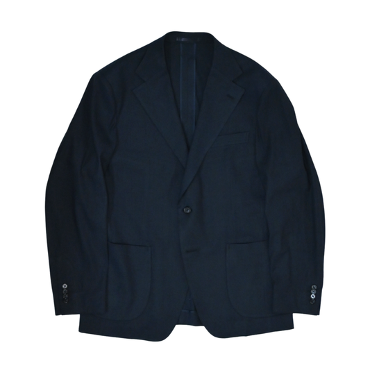 NEW BUSINESS JACKET (EASY LINEN / NAVY)