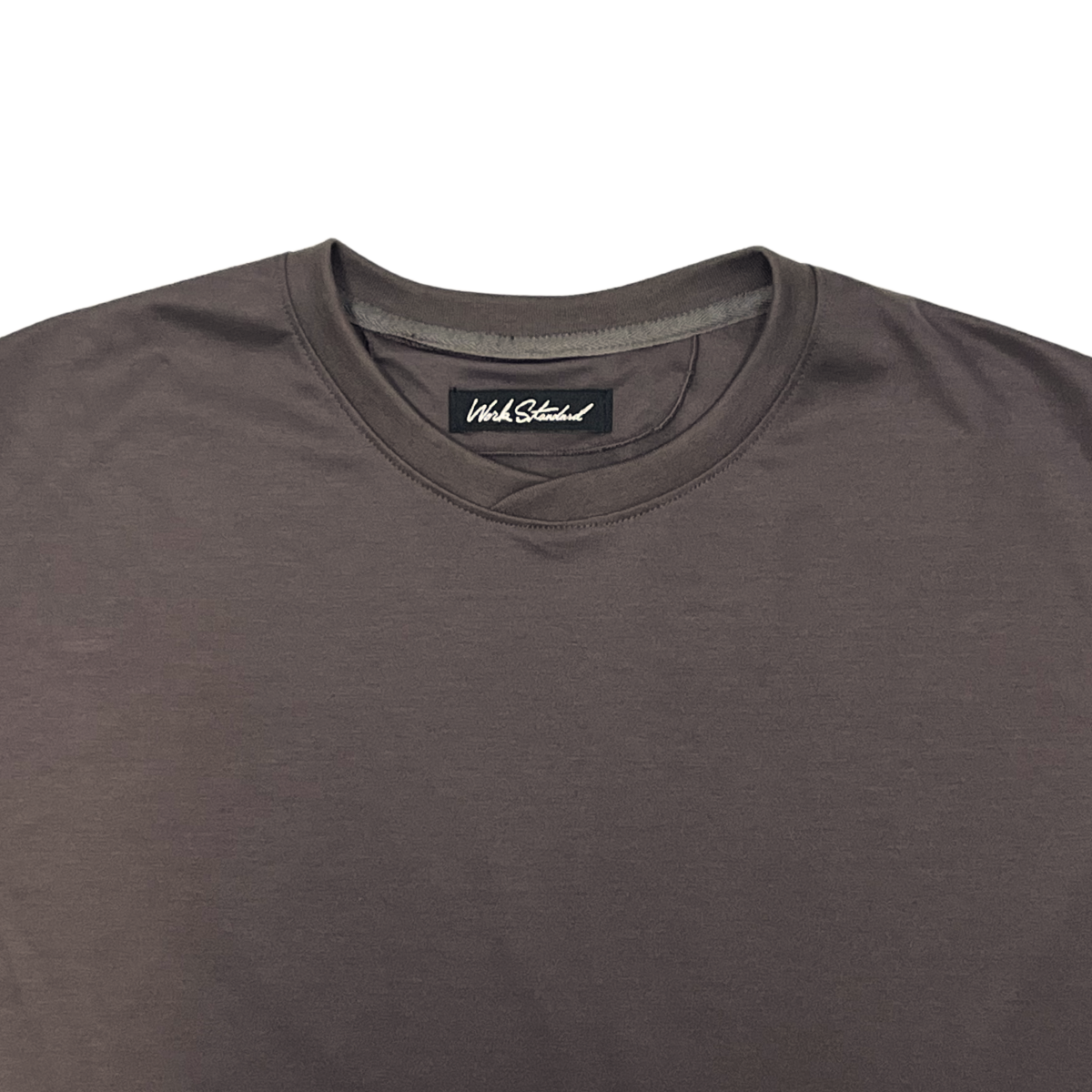 NEW DRESS T SHIRT S/S (半袖) BROWN