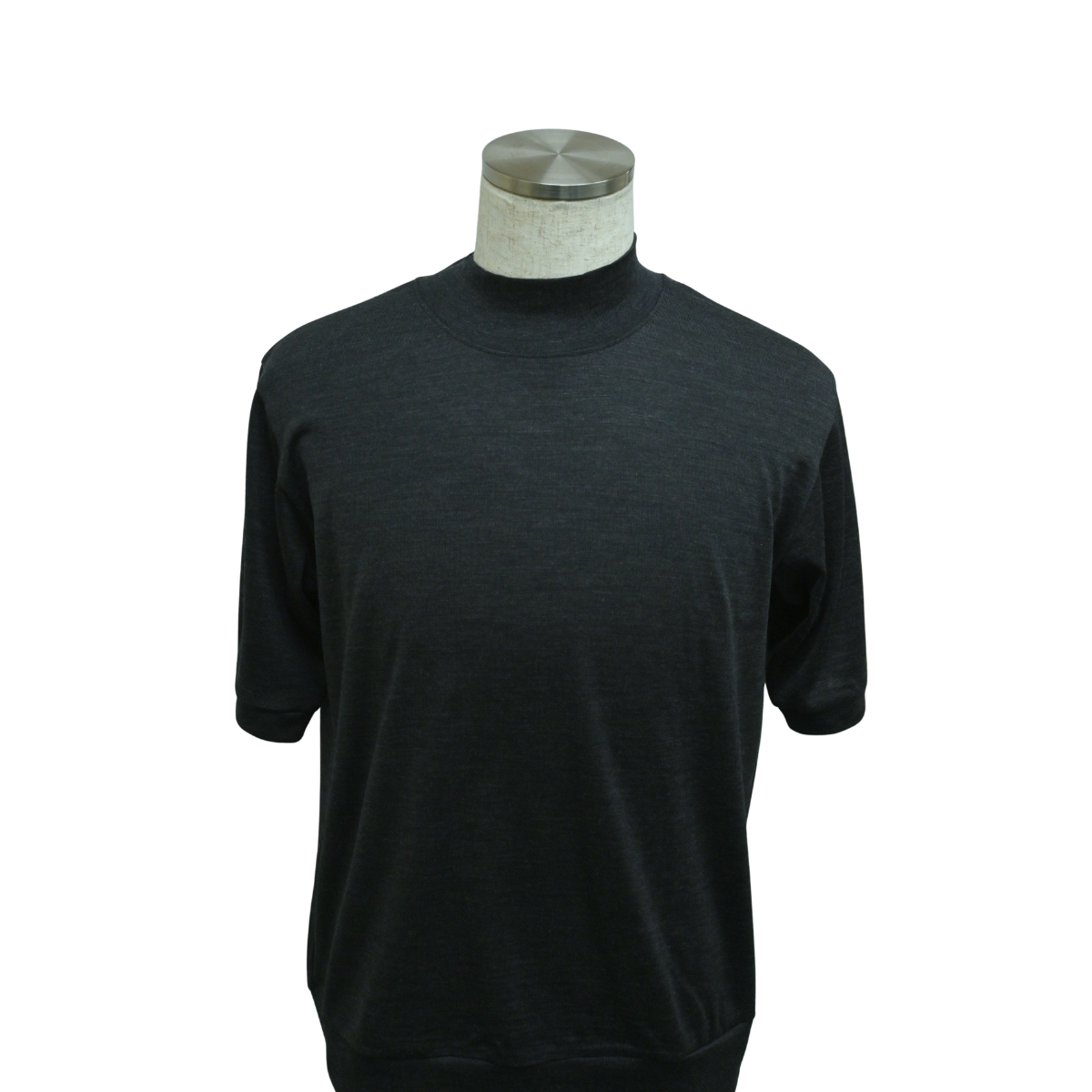 DRYWOOL MOCKNECK T S/S (半袖) CGREY