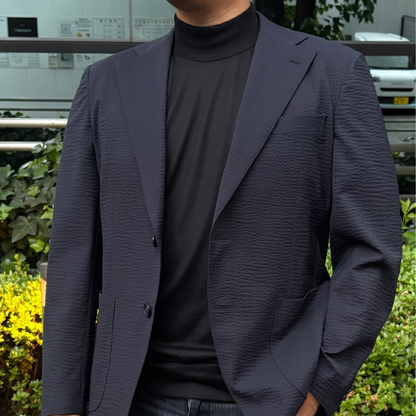 DRYWOOL MOCKNECK T S/S (半袖) CGREY