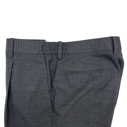 NEW BUSINESS SLACKS(SUMMER WOOL) / GRAY