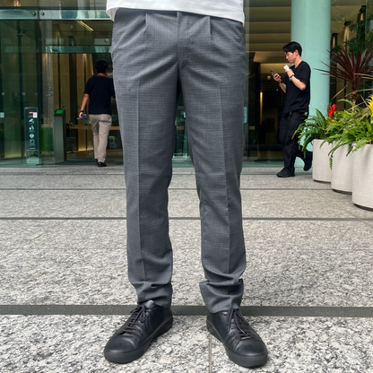 NEW BUSINESS SLACKS(SUMMER WOOL) / GRAY
