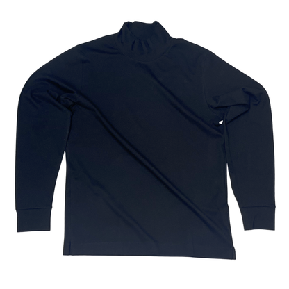 CASHMERIAN COTTON HIGHNECK T L/S (長袖) BLACK