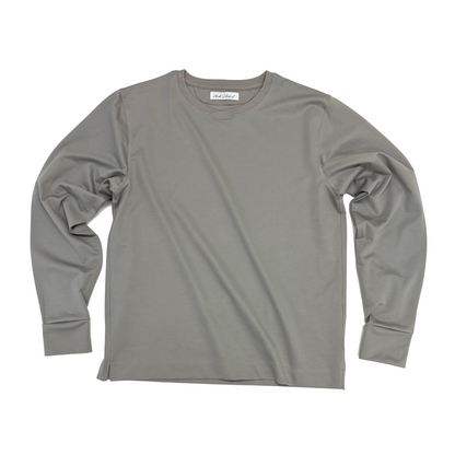 NEW DRESS T SHIRT L/S (長袖) CUFFS-AGREY