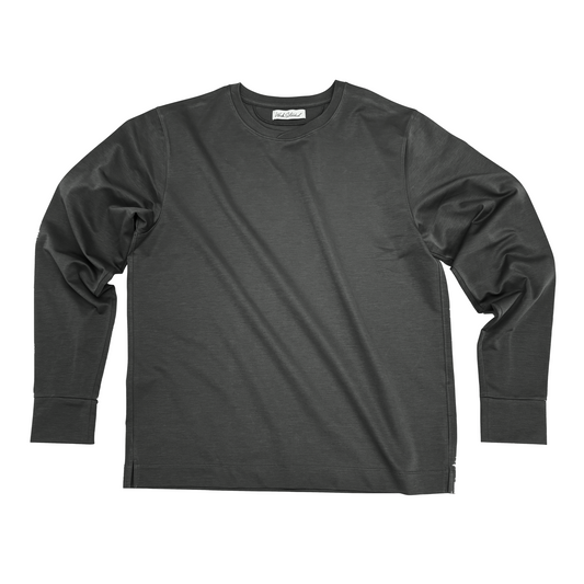 NEW DRESS T SHIRT L/S (長袖) CUFFS-IGREY
